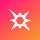 Fluensio's Logo With A Gradient Background